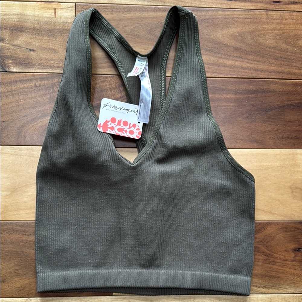 Green Bralette by Free People